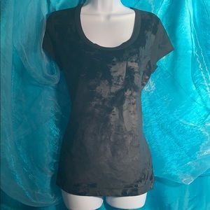 Calvin Klein crushed velvet top